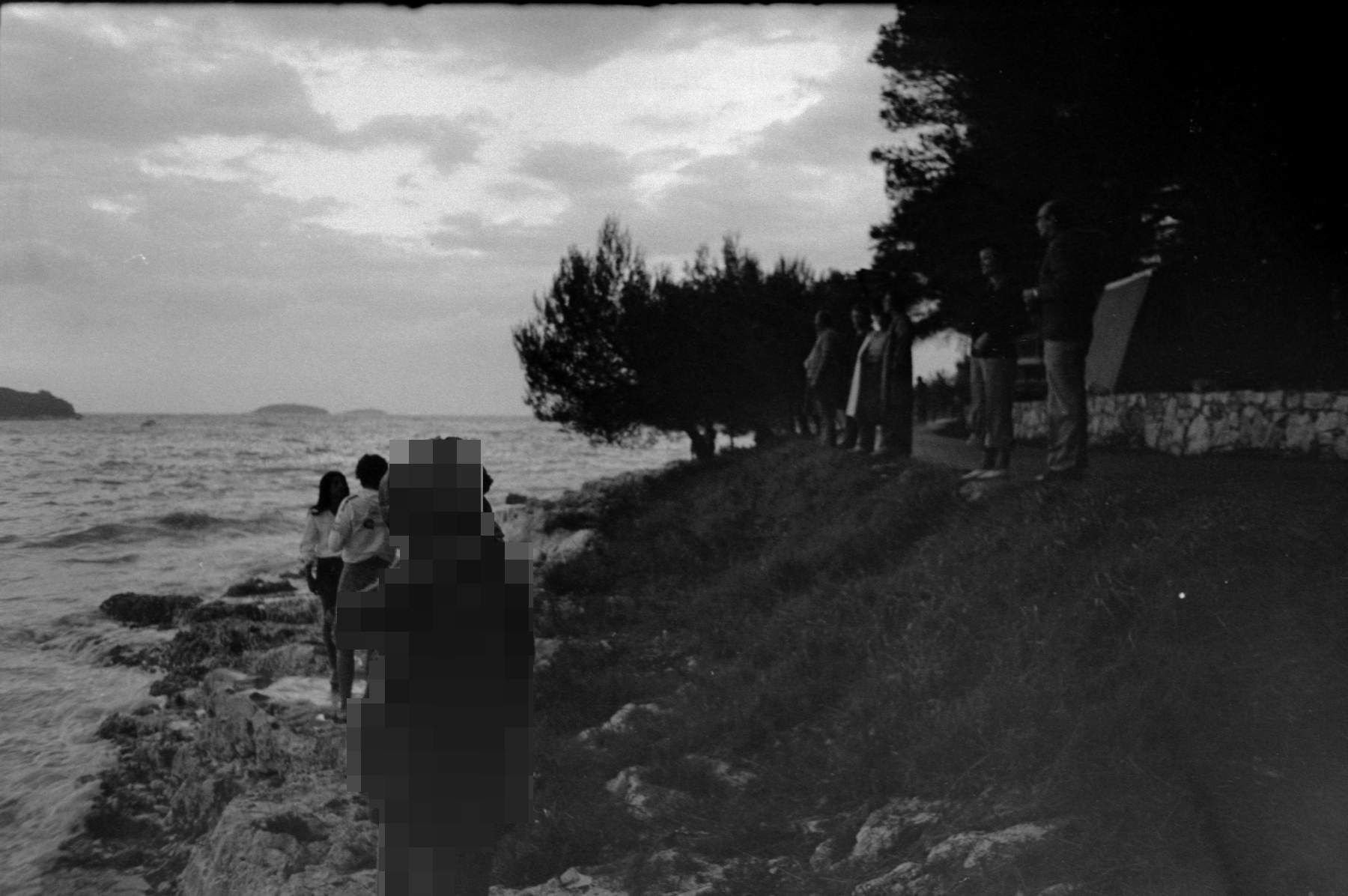 This was shot when the worst was over. Our tent would be a few meters to the right outside the frame.